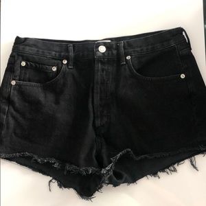 AGOLDE Parker Cut Off Shorts size 28